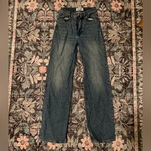 Reformation wide leg jeans